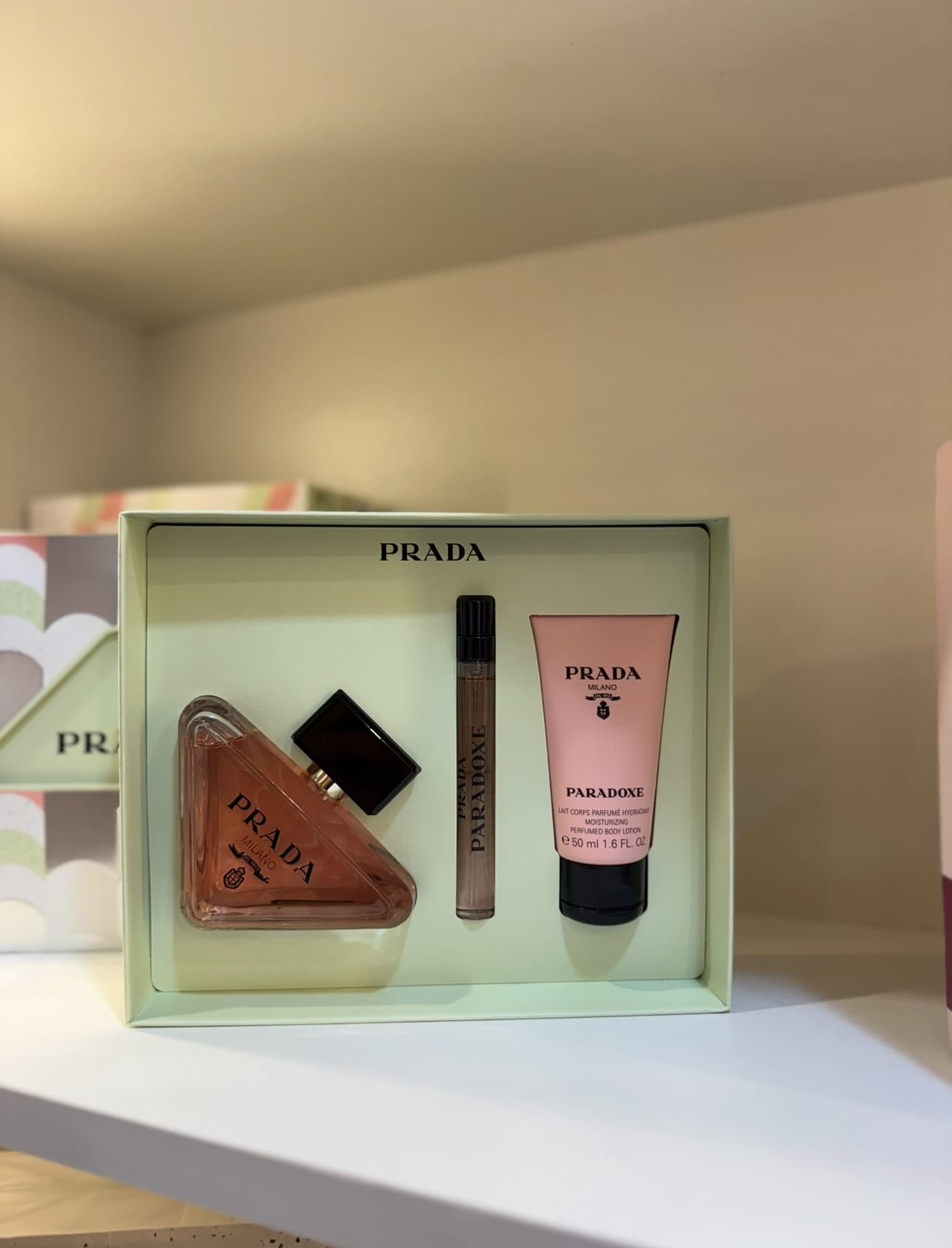 Coffret Prada paradoxe