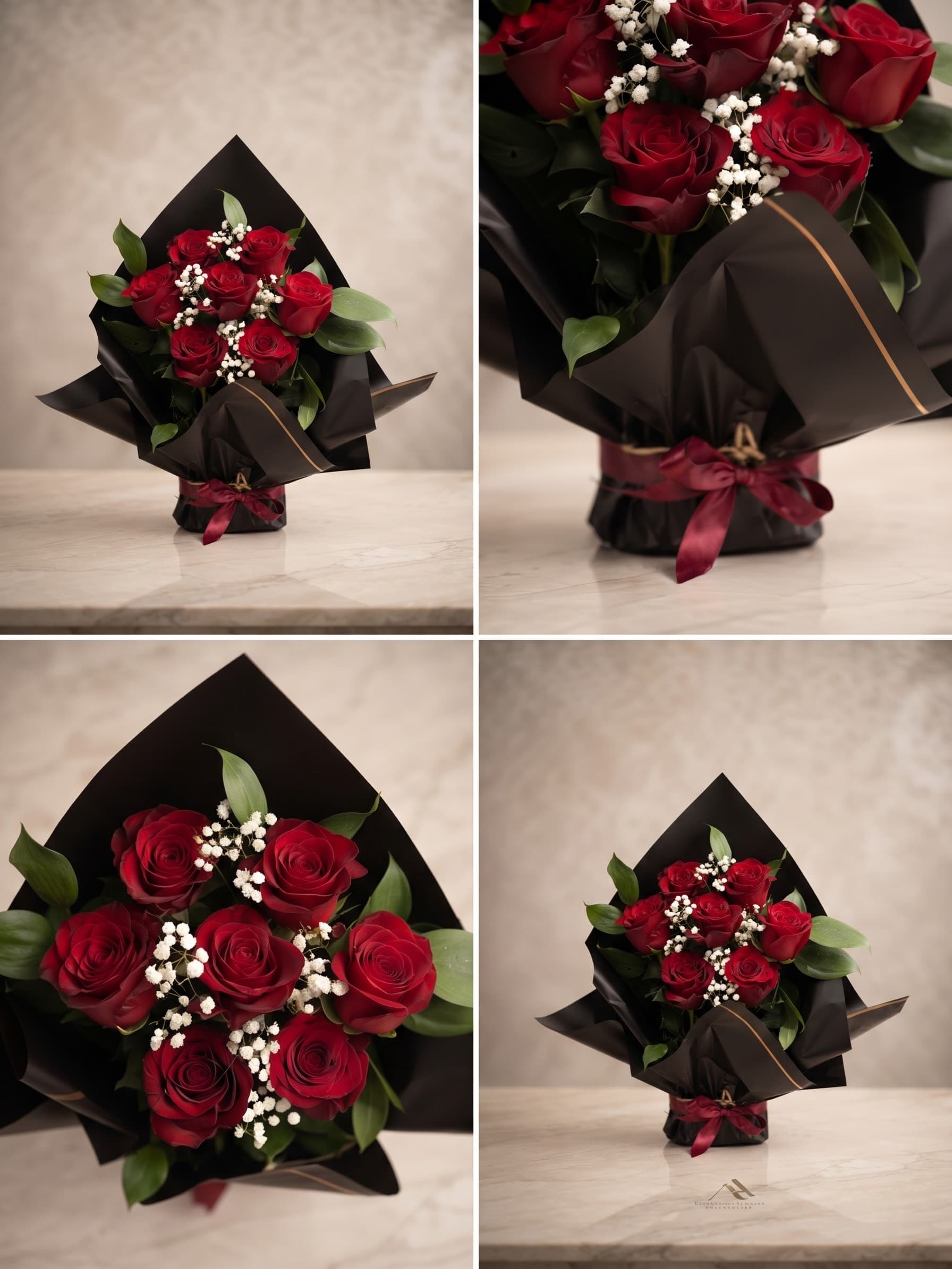 Bouquet Élégance Noire