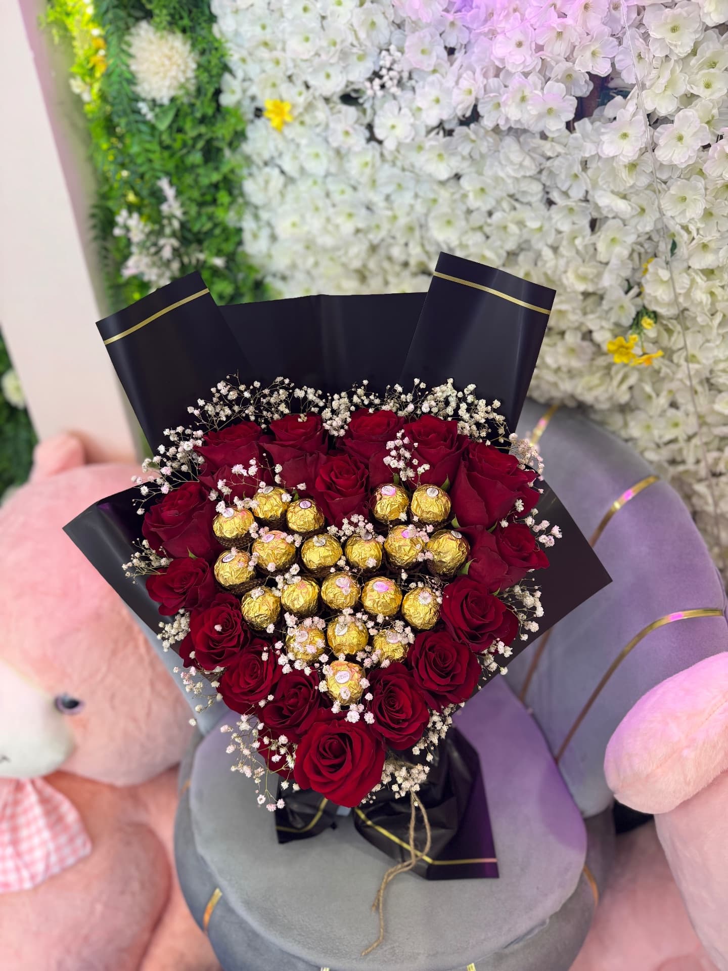 Bouquet Élégance Cœur